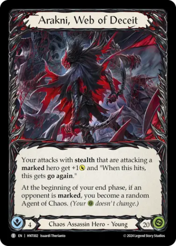 [002]【EN】欺瞞の巣、アラクニ/Arakni, Web of Deceit【HNT】[Chaos Assassin][T]