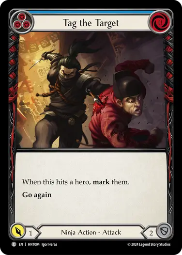 [094]【EN】目標補捉/Tag the Target[青]【HNT】[Ninja][C]