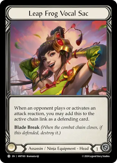 [169]【EN】跳蛙の鳴き袋/Leap Frog Vocal Sac【HNT】[Assassin Ninja][C]