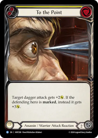 [200]【EN】刃先/To the Point[黄]【HNT】[Assassin Warrior][R]