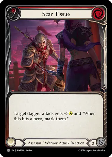 [208]【EN】瘢痕/Scar Tissue[赤]【HNT】[Assassin Warrior][C]
