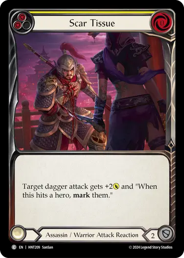 [209]【EN】瘢痕/Scar Tissue[黄]【HNT】[Assassin Warrior][C]
