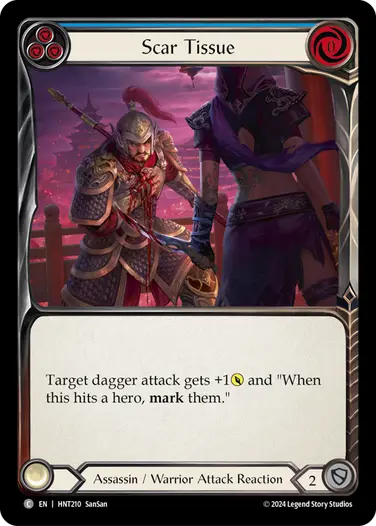 [210]【EN】瘢痕/Scar Tissue[青]【HNT】[Assassin Warrior][C]