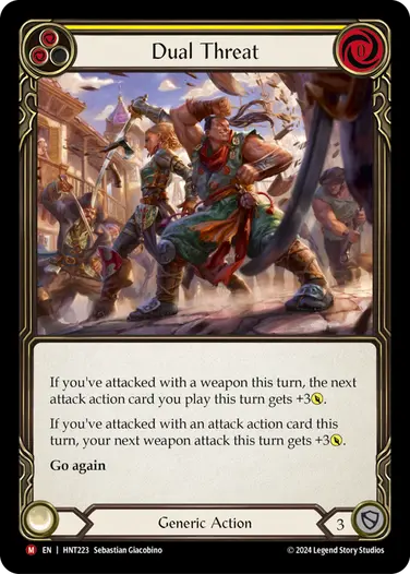 [223]【EN】二重の脅威/Dual Threat[黄]【HNT】[Generic][M]