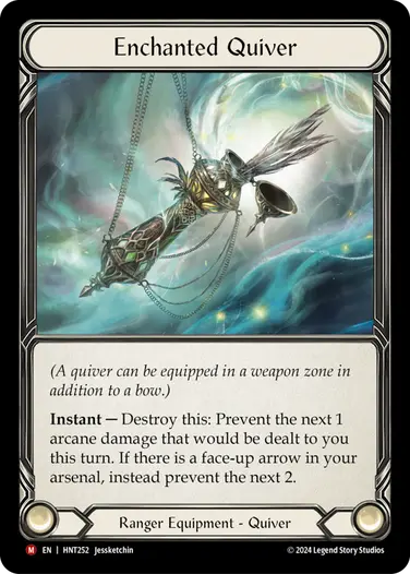 [252]【EN】付魔の矢筒/Enchanted Quiver【HNT】[Ranger][M]