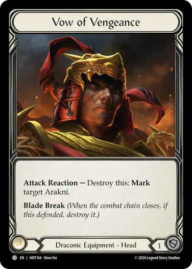 [146]【EN】【Cold Foil】復讐の手/Hand of Vengeance【HNT】[Draconic][C]