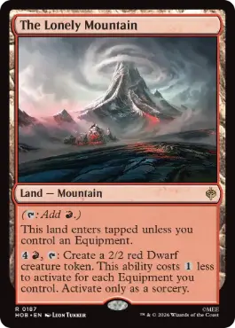 [187]【EN】はなれ山/The Lonely Mountain【HOB】[R][土地]