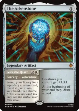 [170]【EN】【FOIL】アーケン石/The Arkenstone【HOB】[M][茶]