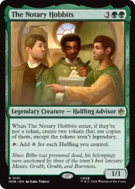 [131]【EN】ホビットの公証人/The Notary Hobbits【HOB】[R][緑]