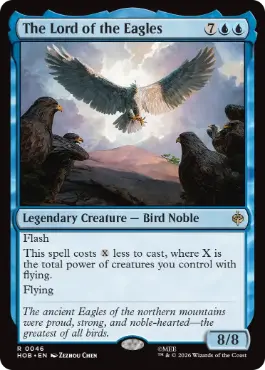 [046]【EN】ワシの王/The Lord of the Eagles【HOB】[R][青]