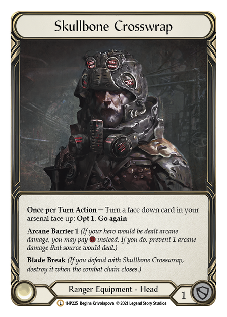 ★特価品★[225]【EN】Skullbone Crosswrap【HP1】[L][Ranger][Equipment]★特価品★