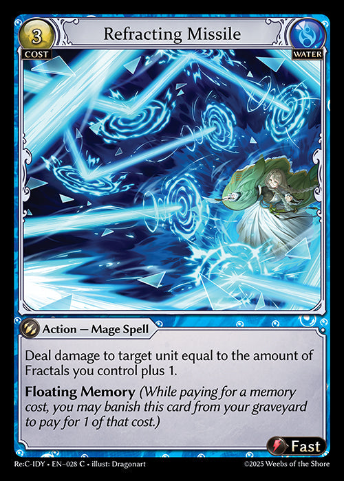 [028]【EN】Refracting Missile【ReCIDY】[C][Water]