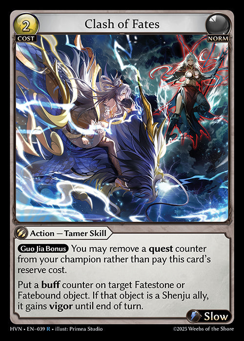 [039]【EN】【FOIL】Clash of Fates【HVN】[R][Norm]