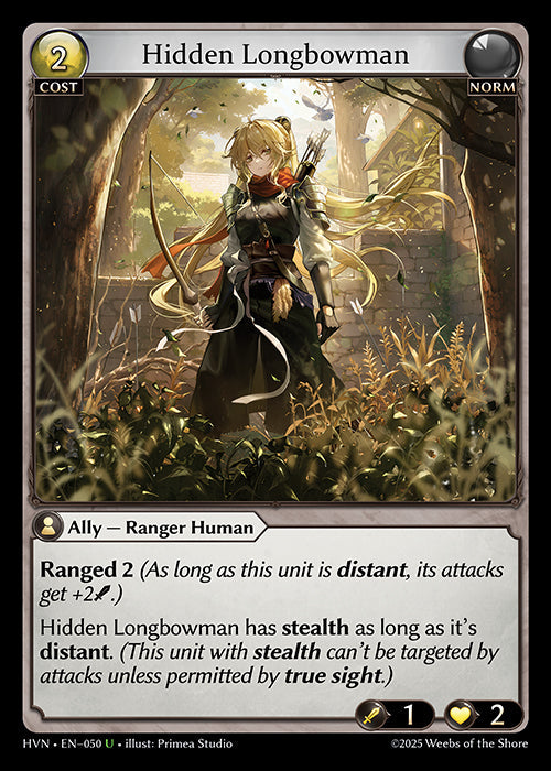 [050]【EN】Hidden Longbowman【HVN】[U][Norm]
