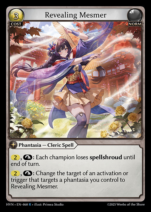 [060]【EN】【FOIL】Revealing Mesmer【HVN】[R][Norm]