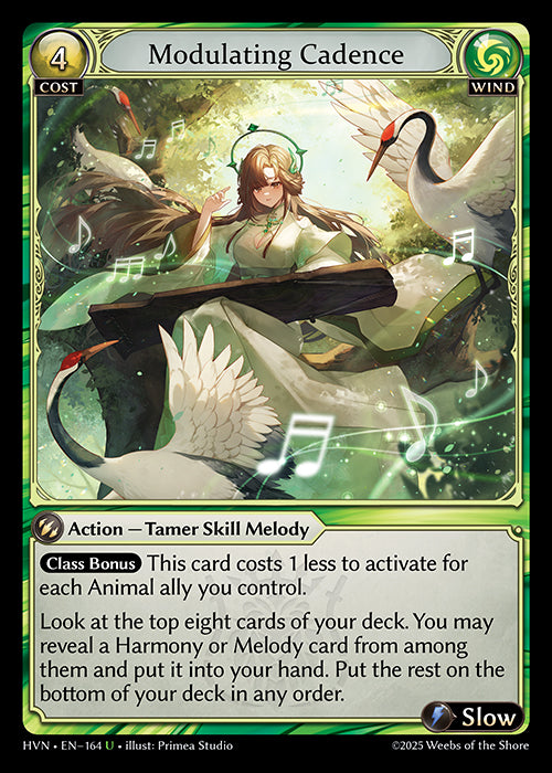 [164]【EN】【FOIL】Modulating Cadence【HVN】[U][Wind]