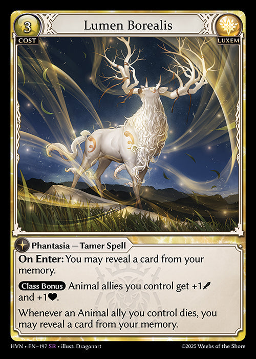 [197]【EN】【FOIL】Lumen Borealis【HVN】[SR][Luxem]