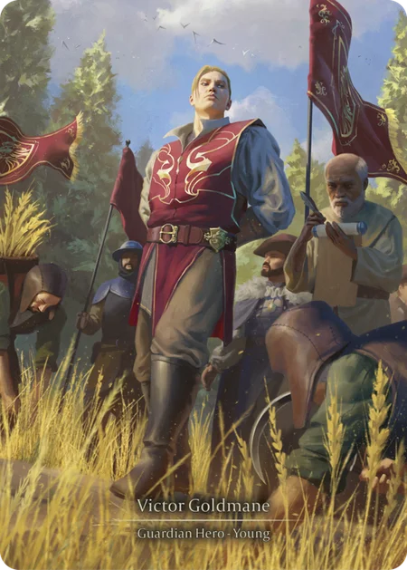 ★特価品★[048]【JP】【Cold Foil】ヴィクター・ゴールドメイン/Victor Goldmane【HVY】[Guardian][Marvel]★特価品★