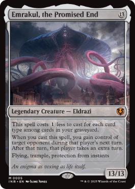 [005]【EN】【FOIL】約束された終末、エムラクール/Emrakul, the Promised End【INR】[M][無]