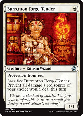 [014]【EN】ブレンタンの炉の世話人/Burrenton Forge-Tender【IMA】[U][白]