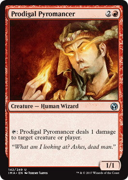 [142]【EN】放蕩紅蓮術士/Prodigal Pyromancer【IMA】[U][赤]