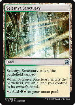 [247]【EN】セレズニアの聖域/Selesnya Sanctuary【IMA】[U][土地]