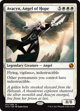 [011]【EN】【FOIL】希望の天使アヴァシン/Avacyn, Angel of Hope【IMA】[M][白]