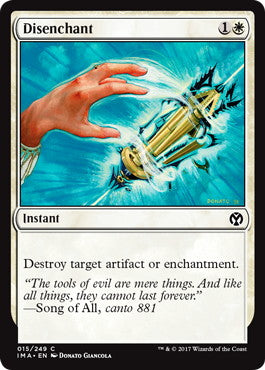 [015]【EN】【FOIL】解呪/Disenchant【IMA】[C][白]