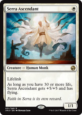 [031]【EN】【FOIL】セラの高位僧/Serra Ascendant【IMA】[R][白]