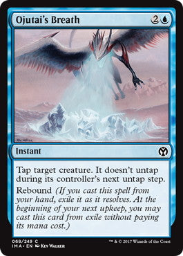 [068]【EN】【FOIL】オジュタイの息吹/Ojutai's Breath【IMA】[C][青]