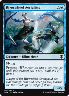 [071]【EN】【FOIL】河水環の曲芸士/Riverwheel Aerialists【IMA】[C][青]