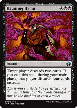 [093]【EN】【FOIL】消えない賛歌/Haunting Hymn【IMA】[U][黒]