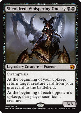 [108]【EN】【FOIL】囁く者、シェオルドレッド/Sheoldred, Whispering One【IMA】[M][黒]
