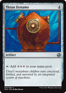 [230]【EN】【FOIL】スランの発電機/Thran Dynamo【IMA】[U][茶]