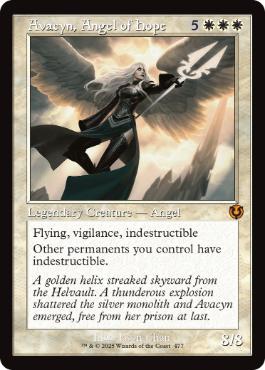 [477]【EN】■旧枠■希望の天使アヴァシン/Avacyn, Angel of Hope【INR】[M][白]
