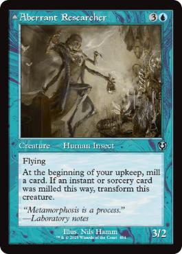 [454]【EN】■旧枠■逸脱した研究者/Aberrant Researcher【INR】[U][青]