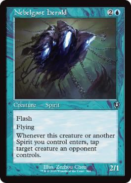 [364]【EN】■旧枠■ネベルガストの伝令/Nebelgast Herald【INR】[U][青]