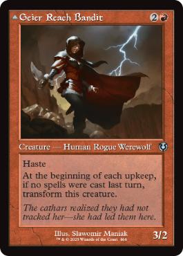 [464]【EN】■旧枠■ガイアー岬の山賊/Geier Reach Bandit【INR】[U][赤]