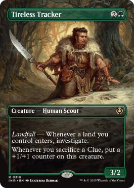 [318]【EN】■ボーダーレス■不屈の追跡者/Tireless Tracker【INR】[R][緑]