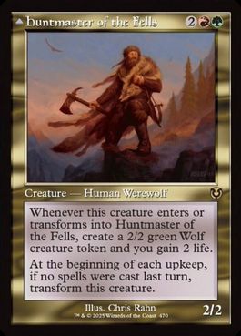 [470]【EN】■旧枠■高原の狩りの達人/Huntmaster of the Fells【INR】[R][多色]