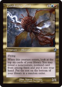 [437]【EN】■旧枠■さまよう心/Wandering Mind【INR】[U][多色]