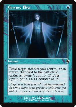 [354]【EN】【FOIL】■旧枠■本質の変転/Essence Flux【INR】[C][青]