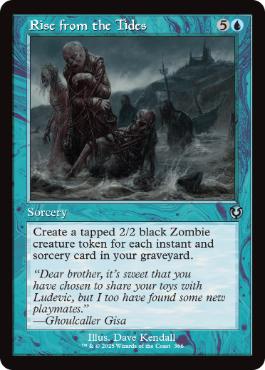 [366]【EN】【FOIL】■旧枠■潮からの蘇生/Rise from the Tides【INR】[U][青]