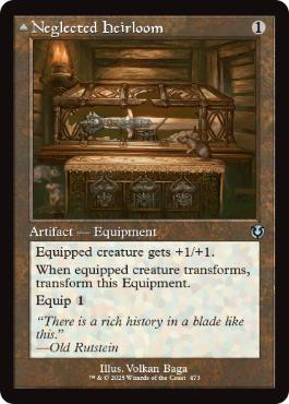 [473]【EN】【FOIL】■旧枠■忘れられていた家宝/Neglected Heirloom【INR】[U][茶]