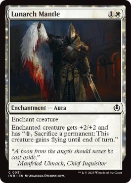 [031]【EN】月皇の外套/Lunarch Mantle【INR】[C][白]