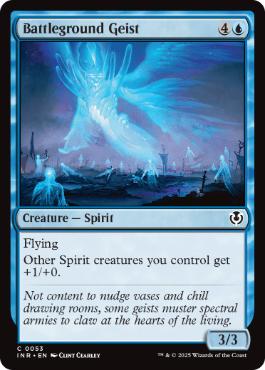 [053]【EN】戦場の霊/Battleground Geist【INR】[C][青]