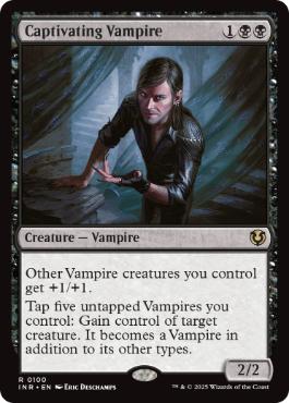 [100]【EN】蠱惑的な吸血鬼/Captivating Vampire【INR】[R][黒]