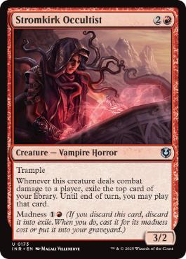 [173]【EN】流城の密教信者/Stromkirk Occultist【INR】[U][赤]