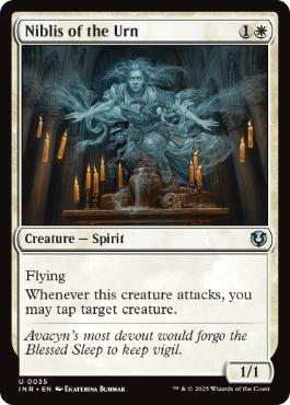 [035]【EN】【FOIL】壺のニブリス/Niblis of the Urn【INR】[U][白]