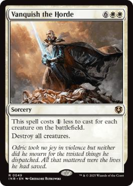 [049]【EN】【FOIL】大群退治/Vanquish the Horde【INR】[R][白]